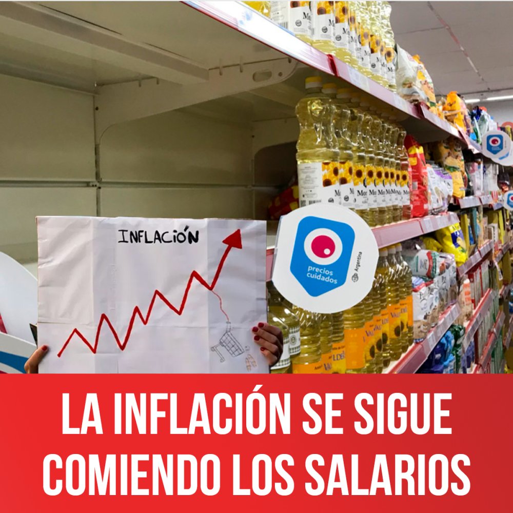 La inflación se sigue comiendo los salarios