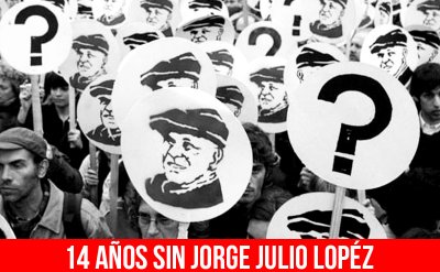 14 años sin Jorge Julio López
