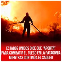 Estados Unidos dice que “aporta” para combatir el fuego en la Patagonia mientras continúa el saqueo