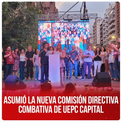 Asumió la nueva comisión directiva combativa de UEPC capital