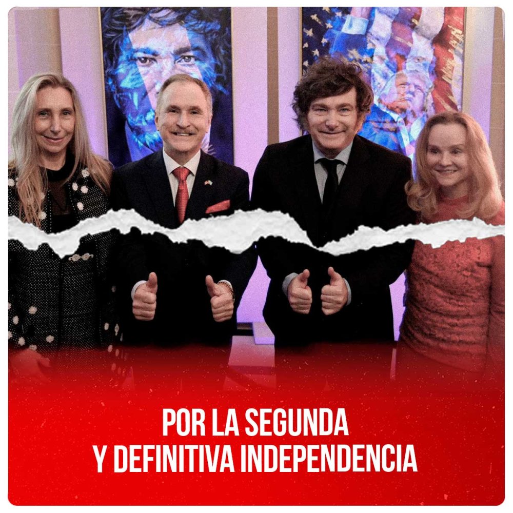 Por la segunda y definitiva independencia