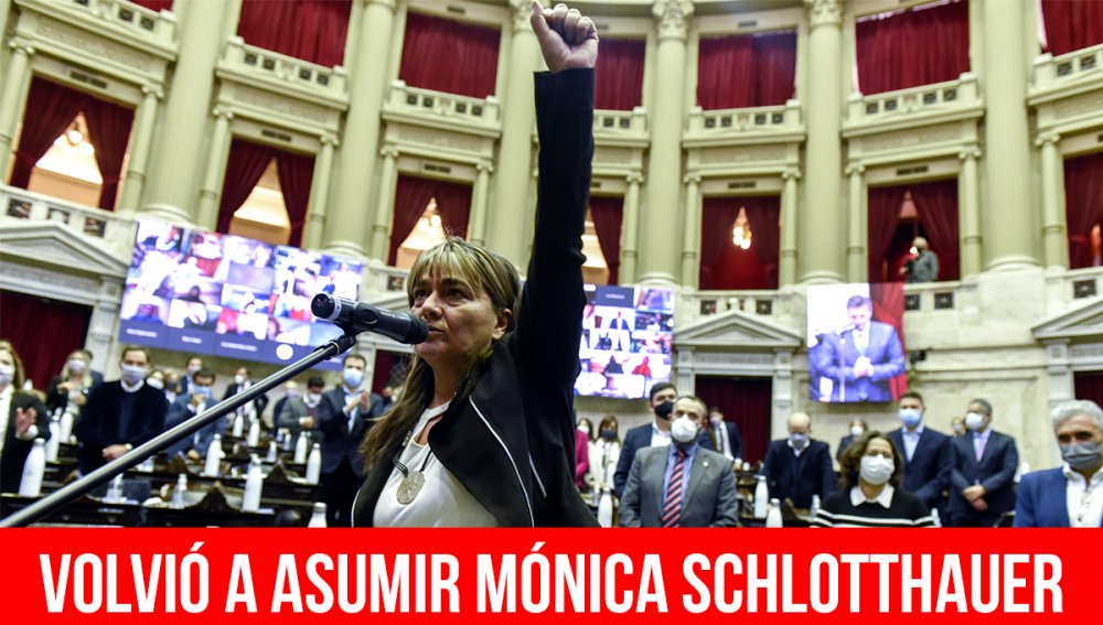 Volvió a asumir Mónica Schlotthauer / La diputada de Izquierda Socialista que retornó a su trabajo de limpieza en las estaciones de trenes