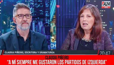 Claudia Piñeiro: “A mí siempre me gustaron los partidos de izquierda”
