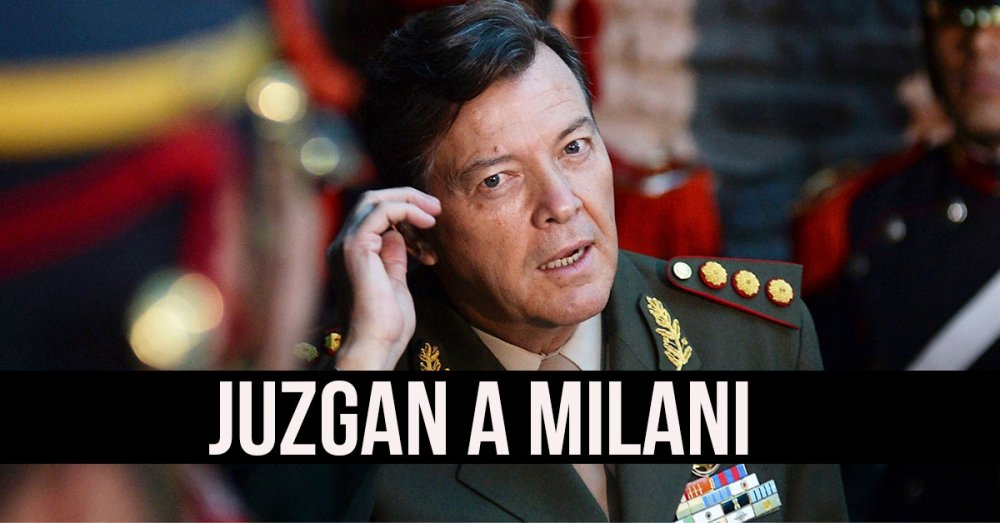 Juzgan a Milani