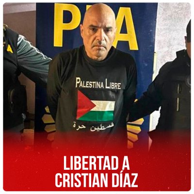 Libertad a Cristian Díaz