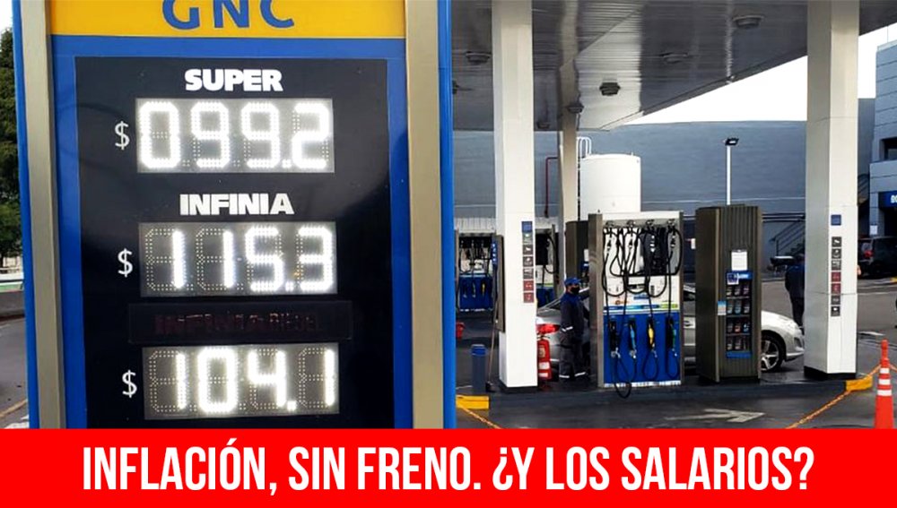 Inflación, sin freno. ¿Y los salarios?
