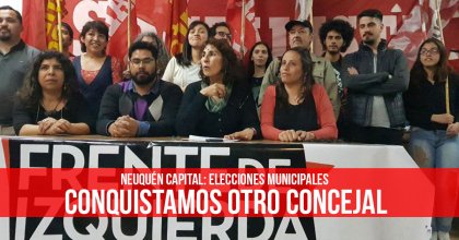Neuquén Capital: elecciones municipales, Conquistamos otro concejal