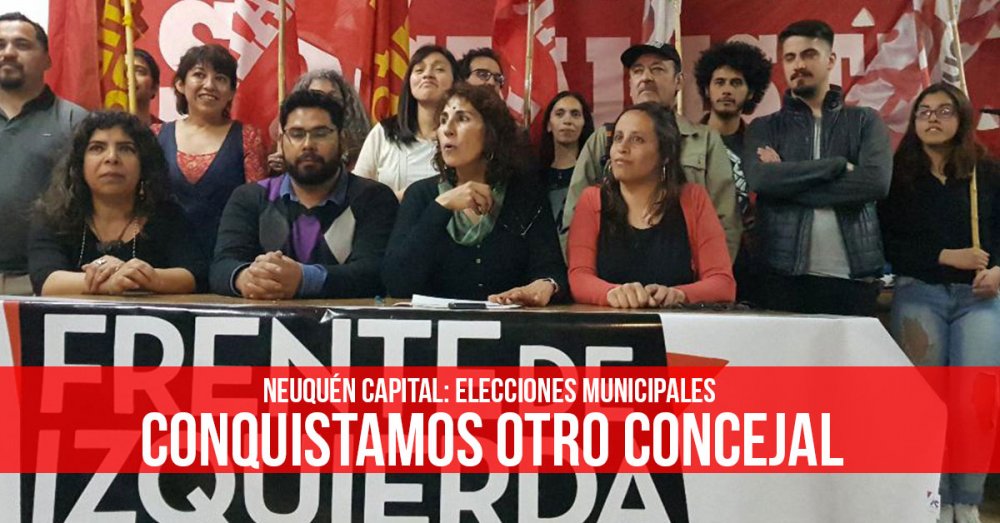 Neuquén Capital: elecciones municipales, Conquistamos otro concejal