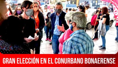 Gran elección en el conurbano bonaerense
