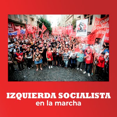 Izquierda Socialista en la marcha