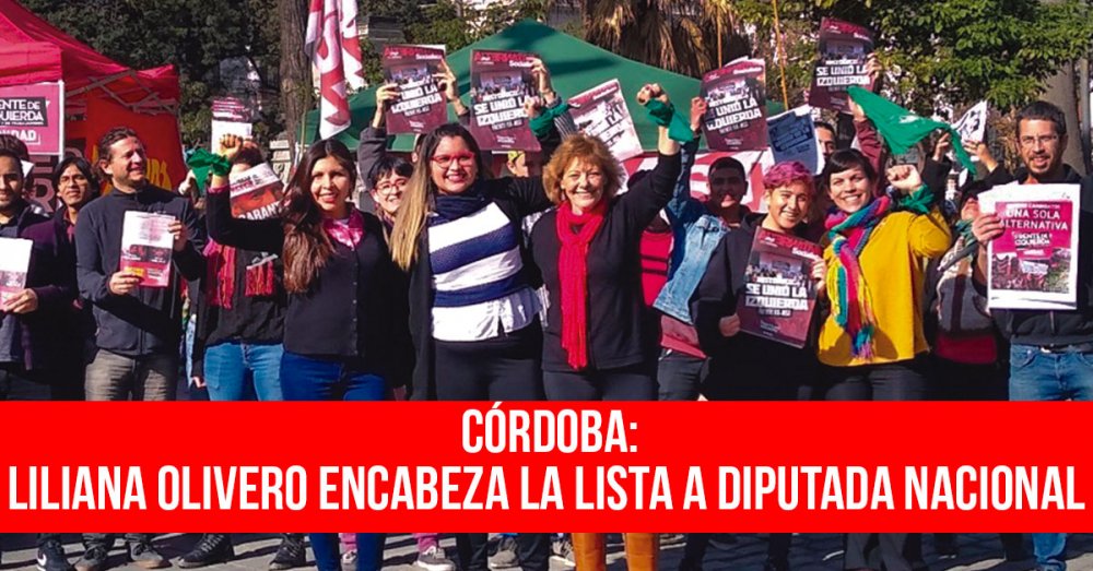 Córdoba: Liliana Olivero encabeza la lista a diputada nacional