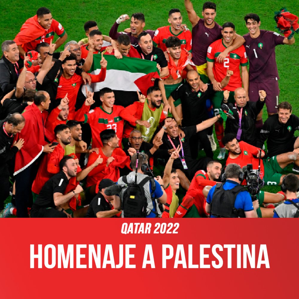 Qatar 2022 / Homenaje a Palestina