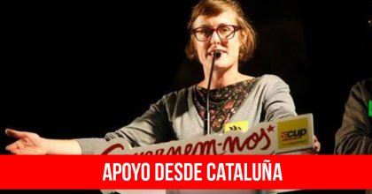 Apoyo desde Cataluña