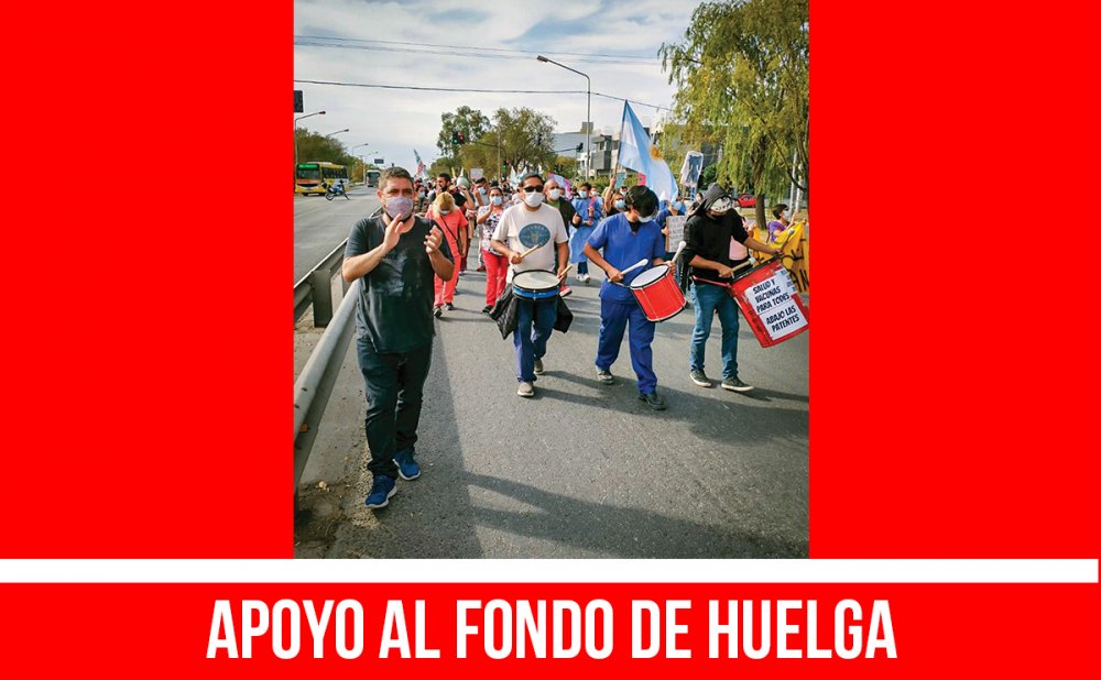 Apoyo al fondo de huelga
