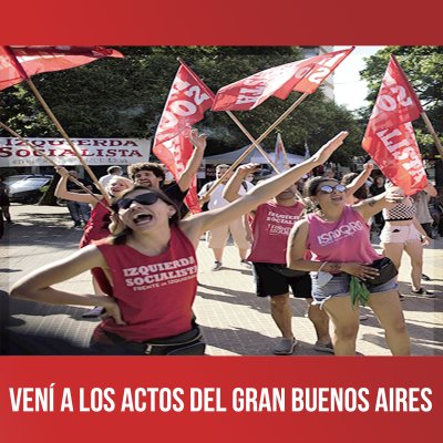 Vení a los actos del Gran Buenos Aires