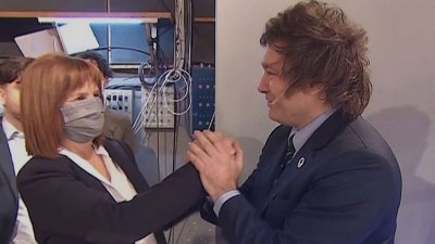Milei elogió a Patricia Bullrich