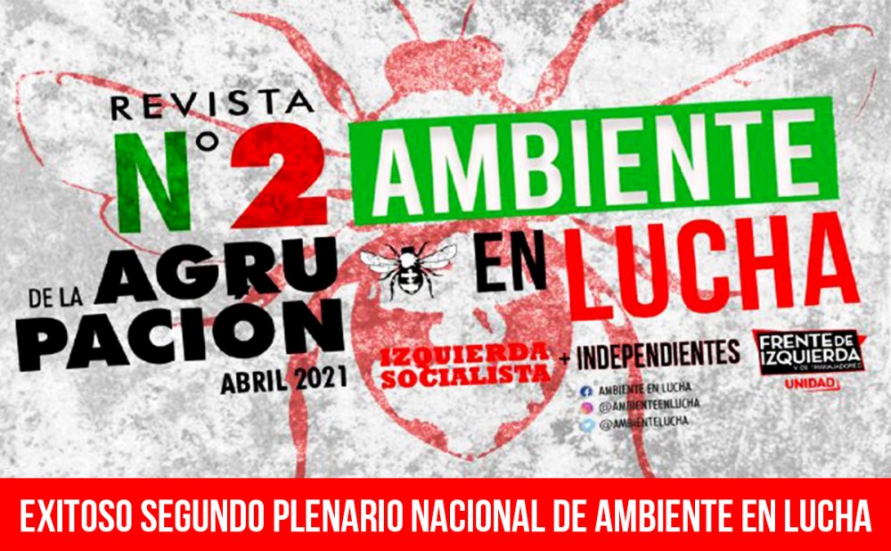 Exitoso segundo plenario nacional de Ambiente en Lucha