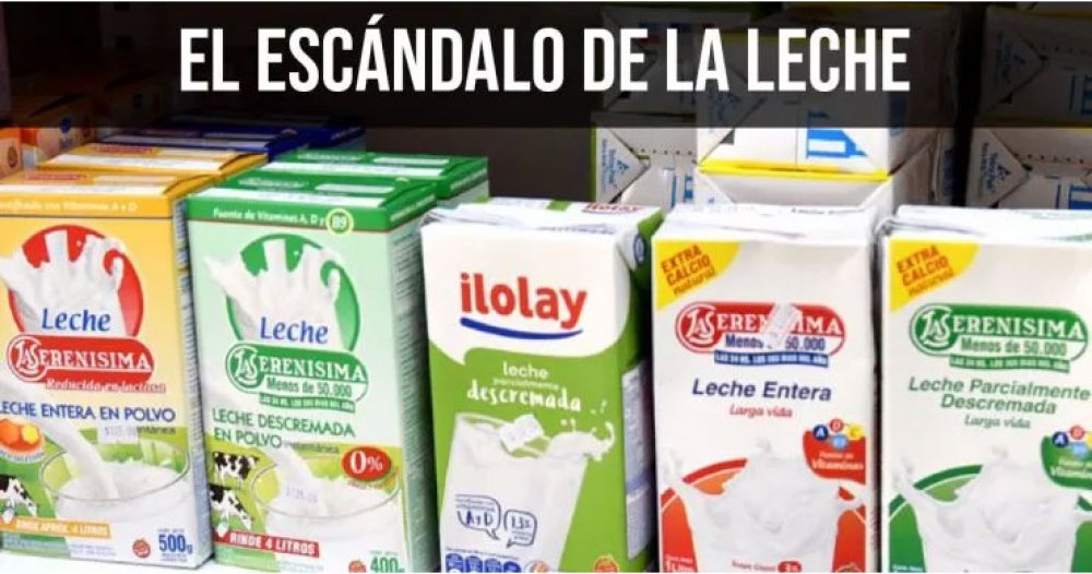 El escándalo de la leche