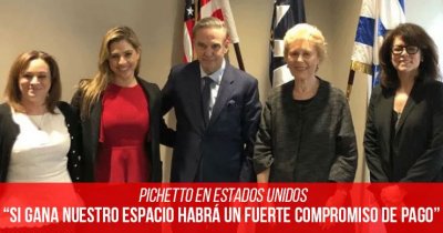 Pichetto en Estados Unidos: “Si gana nuestro espacio habrá un fuerte compromiso de pago”