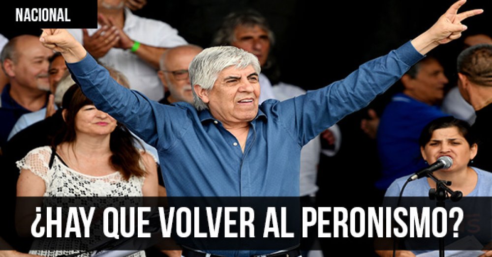 Moyano: ¿Hay que volver a votar al peronismo?