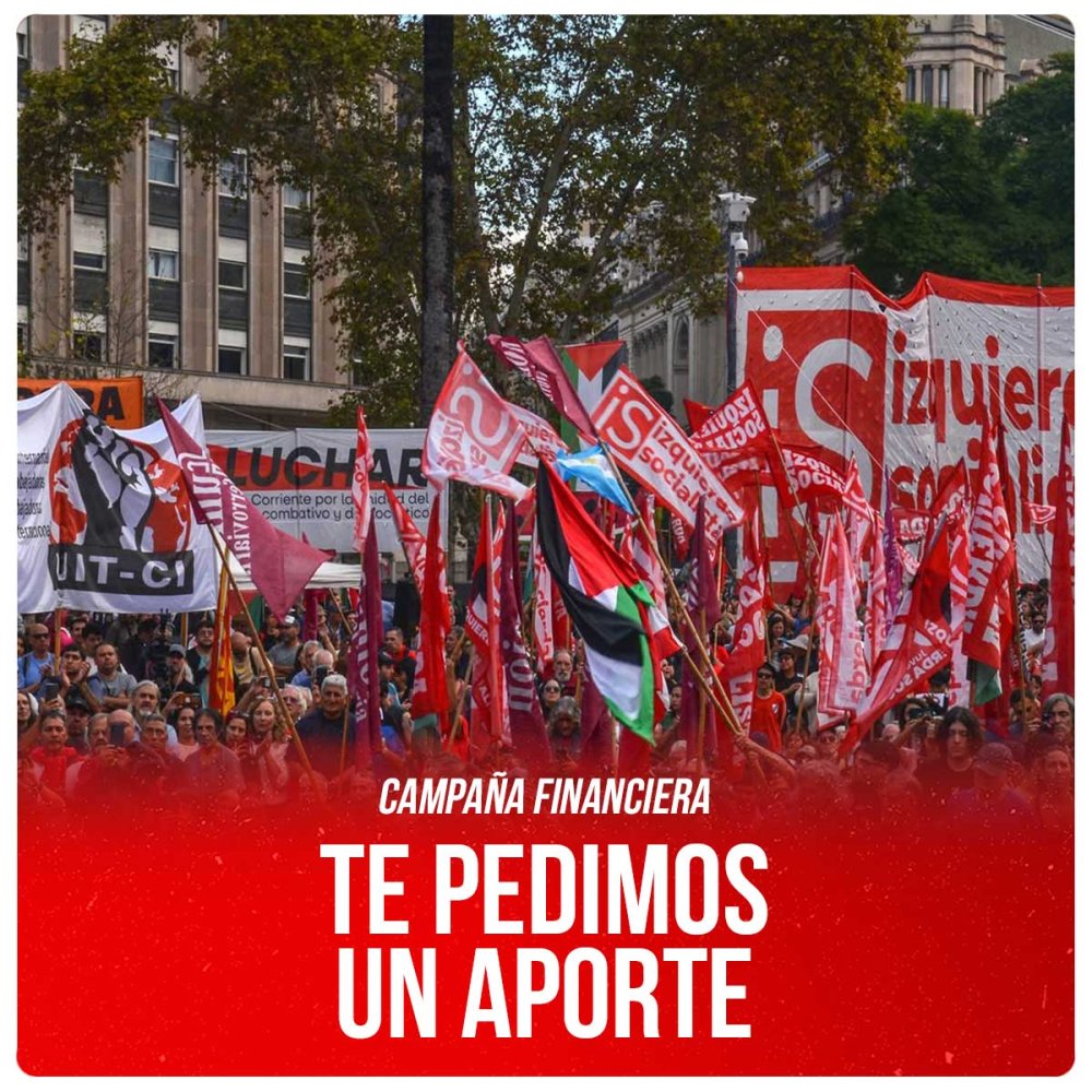 Te pedimos un aporte