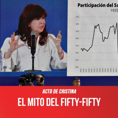 Acto de Cristina / El mito del fifty-fifty