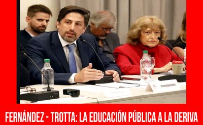 Fernández-Trotta: la educación pública a la deriva