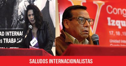 Saludos internacionalistas
