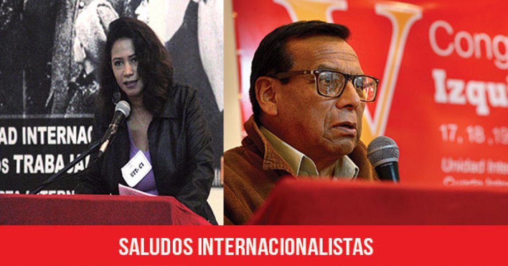 Saludos internacionalistas