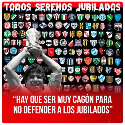 “Hay que ser muy cagón para no defender a los jubilados”