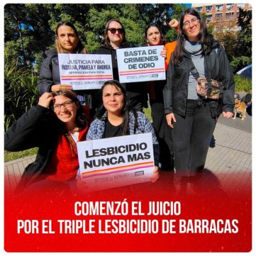 Comenzó el juicio por el triple lesbicidio de Barracas