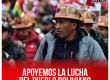 Apoyemos la lucha del pueblo boliviano