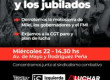 Marcha a Congreso con las y los jubilados / El Sindicalismo Combativo exige paro general a la CGT