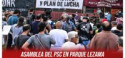 Asamblea del PSC en Parque Lezama / Schlotthauer: “Vamos a marchar al Congreso contra la reforma laboral esclavista”