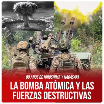80 años de Hiroshima y Nagasaki / La bomba atómica y las fuerzas destructivas