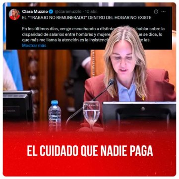 El cuidado que nadie paga