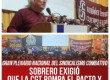 Gran Plenario Nacional del Sindicalismo Combativo /  Sobrero exigió que la CGT rompa el pacto y convoque al paro de 36 horas