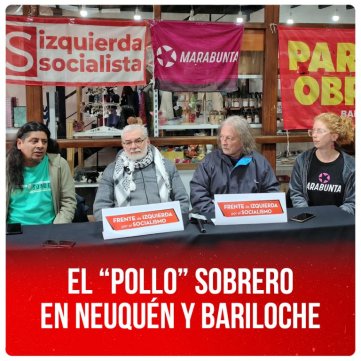 El “Pollo” Sobrero en Neuquén y Bariloche