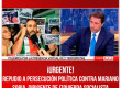 ¡Urgente! Repudio a persecución política contra Mariano Soria, dirigente de Izquierda Socialista de Rosario, por defender la causa Palestina