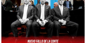 Nuevo fallo de la Corte / Las volteretas de los cortesanos ante el repudio popular