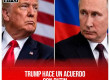 Trump hace un acuerdo con Putin contra el pueblo ucraniano