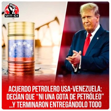 Acuerdo petrolero USA-Venezuela: Decían que “ni una gota de petróleo”…y terminaron entregándolo todo