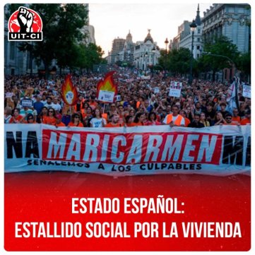 Estado Español: Estallido social por la vivienda