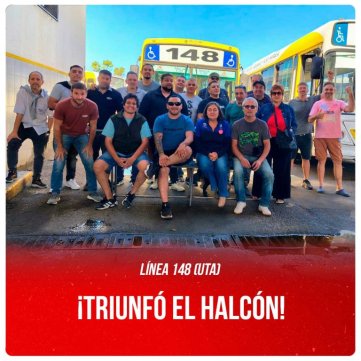 Línea 148 (UTA) / ¡Triunfó El Halcón!