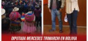 Diputada Mercedes Trimarchi en Bolivia “Vine a apoyar el heroico levantamiento obrero y popular”