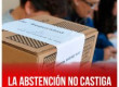La abstención no castiga