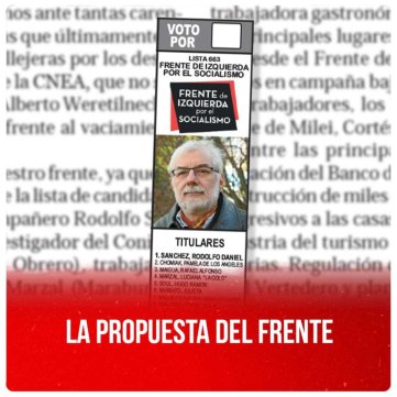 La propuesta del Frente