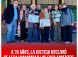 A 70 años, la Justicia declaró de lesa humanidad los fusilamientos de José León Suárez