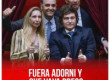 ¡Fuera Adorni y que vaya preso!