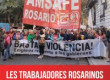 Les trabajadores rosarinos dijimos: ¡basta de balaceras!
